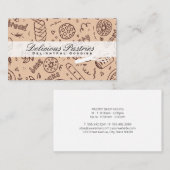 Whisky | Konditormuster Visitenkarte (Vorne/Hinten)