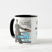Whisky-Kugel / Tasse des Kaffees (Vorderseite Links)