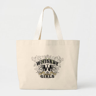 Whisky-Mädchen-Tasche Jumbo Stoffbeutel