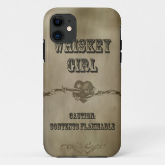Whisky-Mädchen - Vorsicht! Handy-Fall Case-Mate iPhone Hülle