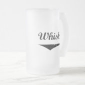 Whisky Mattglas Bierglas (VorderseiteRechts)