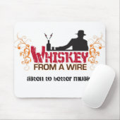 Whisky-Mausunterlage Mousepad (Mit Mouse)