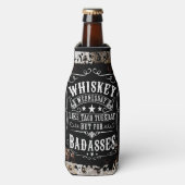 Whisky Mittwoch Flaschenkühler (Flaschenvorderseite)