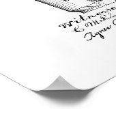 Whisky noch patentieren poster (Ecke)