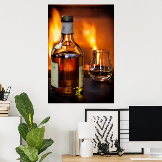Whisky Poster (Heimbüro)