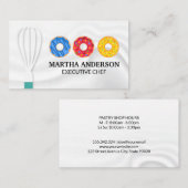 Whisky | Silky-Hintergrund | Donuts Visitenkarte (Vorne/Hinten)