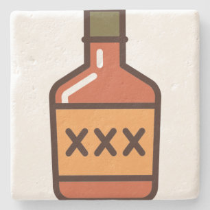 Whisky Steinuntersetzer