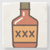 Whisky Steinuntersetzer (Vorderseite)