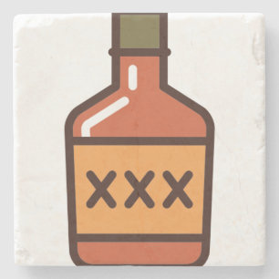 Whisky Steinuntersetzer