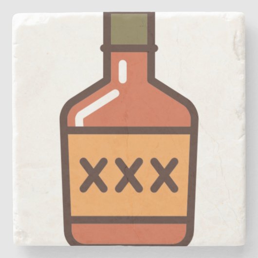 Whisky Steinuntersetzer (Vorderseite)