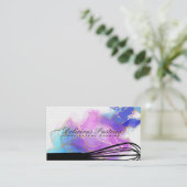 Whisky-Tool | Kulinarisch | Aquarellgoldfolie Visitenkarte (Stehend Vorderseite)