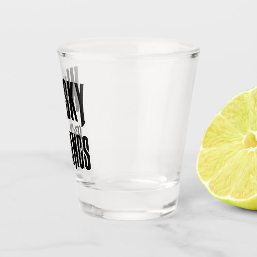 Whisky und Dinge - Schnapsglas (Rechts)