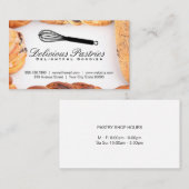 Whisky und Konditorei Führungskraft Koch Visitenkarte (Vorne/Hinten)