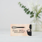 Whisky und Mixing Bowl Visitenkarte (Stehend Vorderseite)