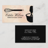 Whisky und Mixing Bowl Visitenkarte (Vorne/Hinten)