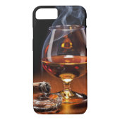 Whisky und Zigarre Case-Mate iPhone Hülle (Rückseite)