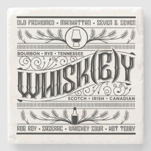 Whisky-Unterlage Steinuntersetzer