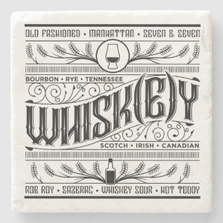 Whisky-Unterlage Steinuntersetzer