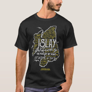 Whisky-Verkostungsnotizen Yellow Islay Malt Whisky T-Shirt
