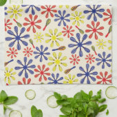 Whisky vor der größeren Frühstücks-Creme - wischt Geschirrtuch (Gefaltet)