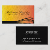 Whisky Weave Muster Visitenkarte (Vorne/Hinten)