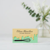 Whisky | ZUCKERGUSS TROPFEN Visitenkarte (Stehend Vorderseite)