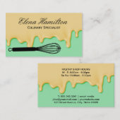 Whisky | ZUCKERGUSS TROPFEN Visitenkarte (Vorne/Hinten)