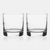 Whiskygläser mit lustigem Strauß - Prost Whiskyglas (Links)