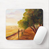 Whiskyhügel am Sonnenaufgang Mousepad (Mit Mouse)