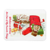 Whiskys auf Kittens Magnet (Horizontal)