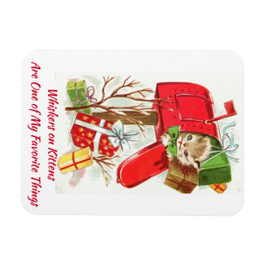 Whiskys auf Kittens Magnet (Horizontal)