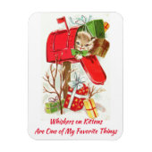 Whiskys auf Kittens Magnet (Vertikal)