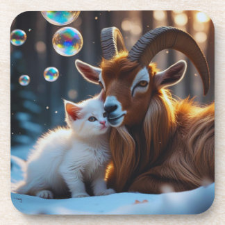 Whiskys und Hooves Getränkeuntersetzer