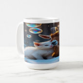 Whiskys und Hooves Kaffeetasse (Vorderseite Links)