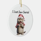 Whiskys und Winter Cheer Cat Ornament (Rechts)