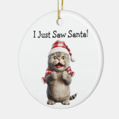 Whiskys und Winter Cheer Cat Ornament (Links)