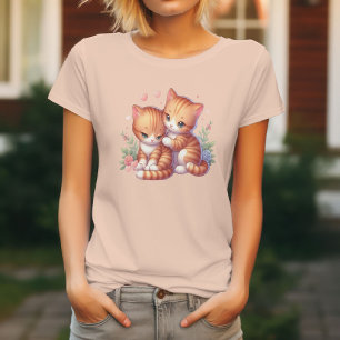 Whiskys und zarte bezaubernde Katzen T-Shirt