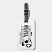 WhiskyTango Foxtrot - Luftfahrt-Spaß Gepäckanhänger (Vorderseite vertikal)