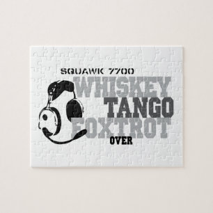 WhiskyTango Foxtrot - Luftfahrt-Spaß Puzzle