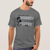 WhiskyTango Foxtrot - Luftfahrt-Spaß T-Shirt (Vorderseite)