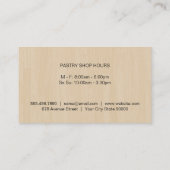 Whiskyvariation | Kulinarischer Meister | Holzkörn Visitenkarte (Rückseite)