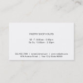 Whiskyvariation | Kulinarischer Meister Visitenkarte (Rückseite)