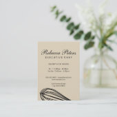 Whiskyvariation | Kulinarischer Meister Visitenkarte (Stehend Vorderseite)