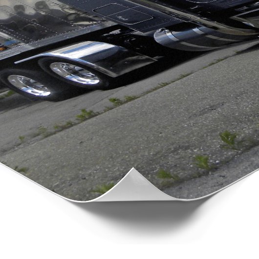 Whisler's Peterbilt 379 Poster (Ecke)