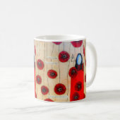 "Whisper (2)" Kaffeetasse (VorderseiteRechts)