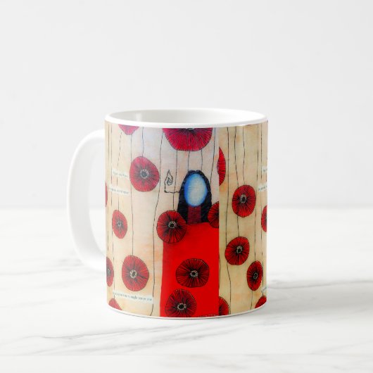 "Whisper (2)" Kaffeetasse (Vorderseite Links)