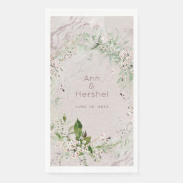 Whisper & Blush 2 Hochzeitsessen Napkins Serviette