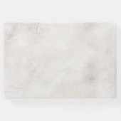 Whisper & Blush Wedding Gästebuch (Rückseite)