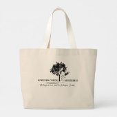 Whisper Creek Mysteries Tote Bag Jumbo Stoffbeutel (Rückseite)