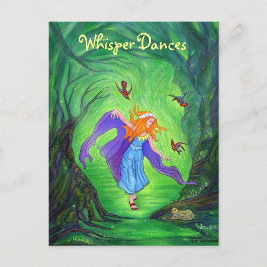 Whisper Dances Postkarte von Mike Winterbauer (Vorderseite)